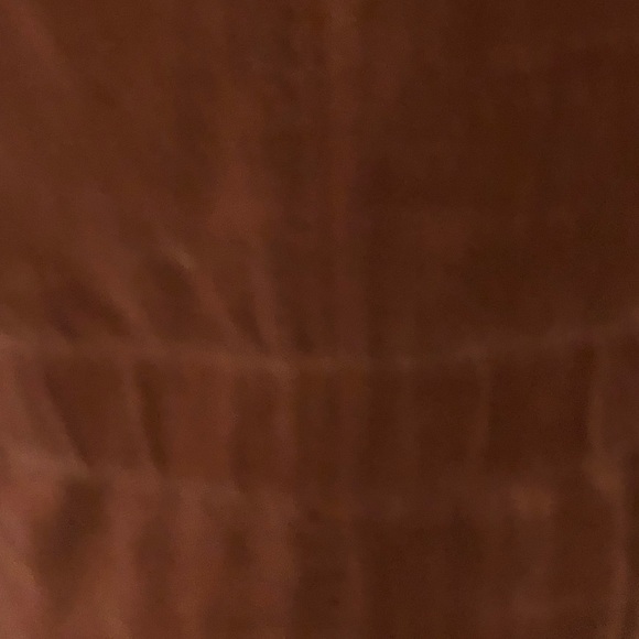 KENNETH COLE REACTION size 14 rusty orange linen mandarin color pockets - Picture 8 of 16